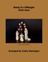 Away in a Manger (Violin Duet) P.O.D. cover